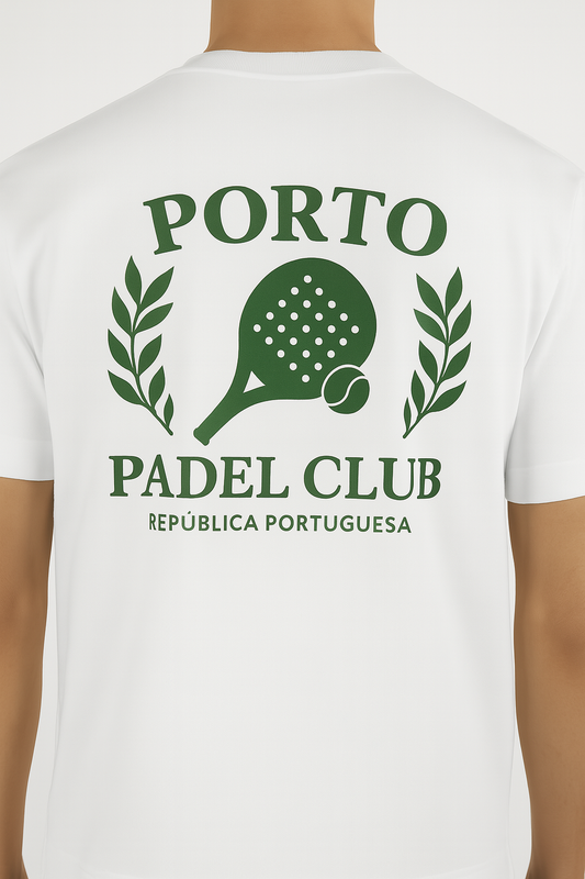 White Padel Tee